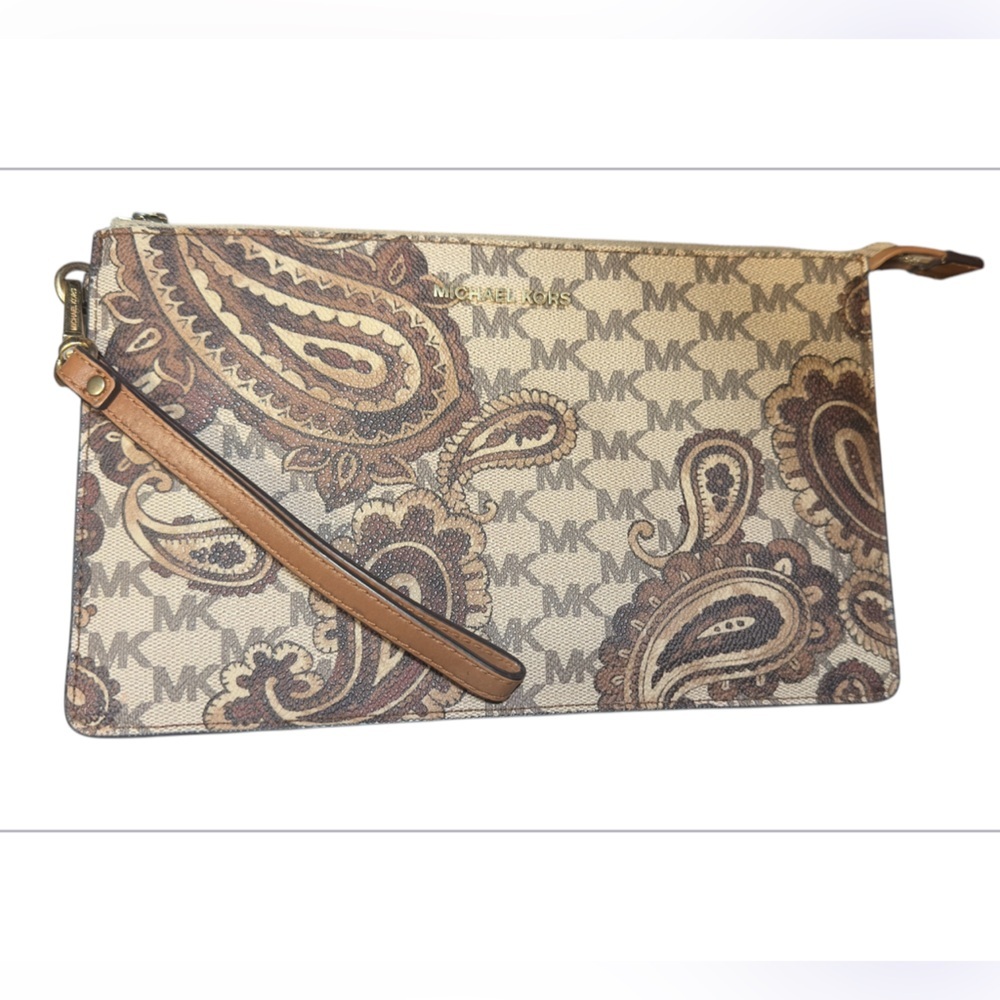 Michael Kors Daniela Large Paisley Wristlet